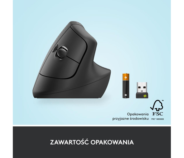 LOGITECH Lift RighT Vertical Ergonomic 910-006473 - 743071 - zdjęcie 13